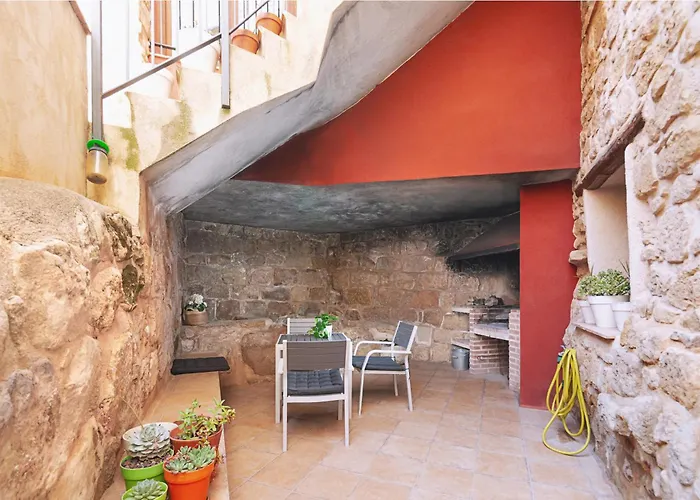 Patio Con Barbacoa Disfruta Del Matarrana Lägenhet